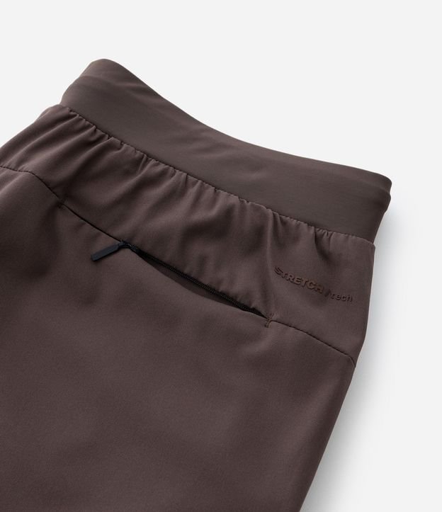 Bermuda Deportiva con Short de Compresión 11