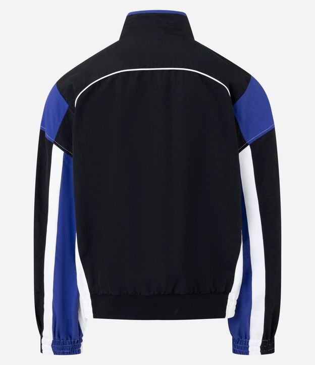 Campera Deportiva en Poliamida con Bloques de Color 7