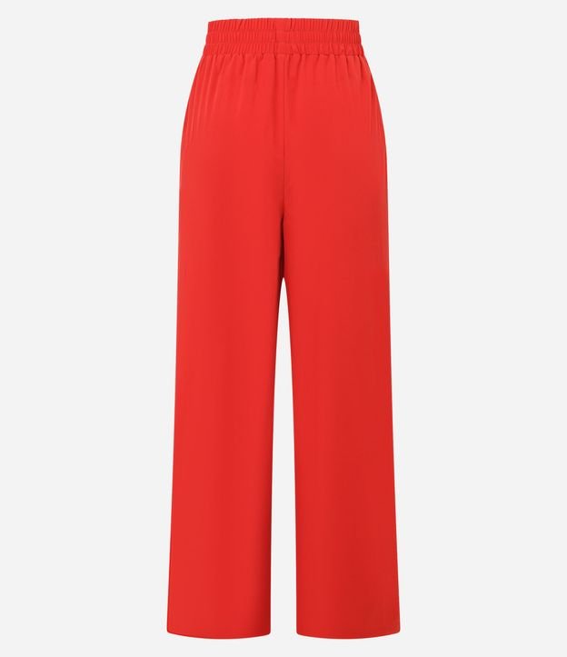 Pantalón Deportiva con Raya Lateral Contrastante y Bolsillos 6