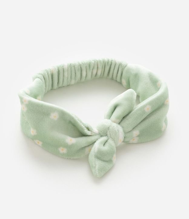Mono Bebé y Cinta para el Pelo con Estampa Floral – Talle 0 a 18 Meses 10