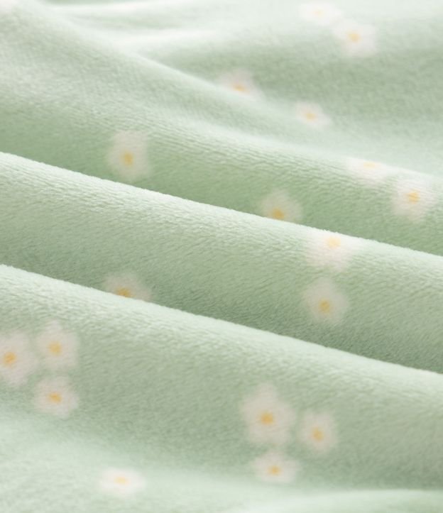 Mono Bebé y Cinta para el Pelo con Estampa Floral – Talle 0 a 18 Meses 4