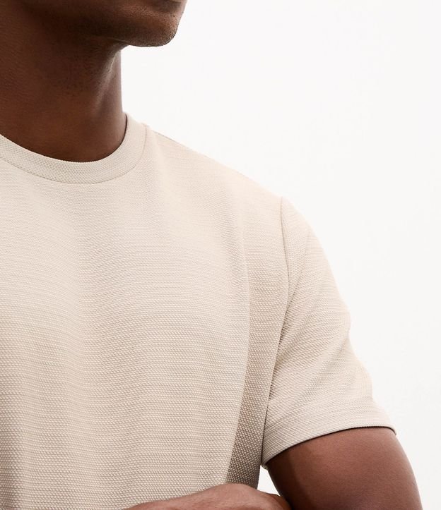 Remera Slim con Textura 3