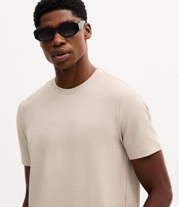 Remera Slim con Textura 5
