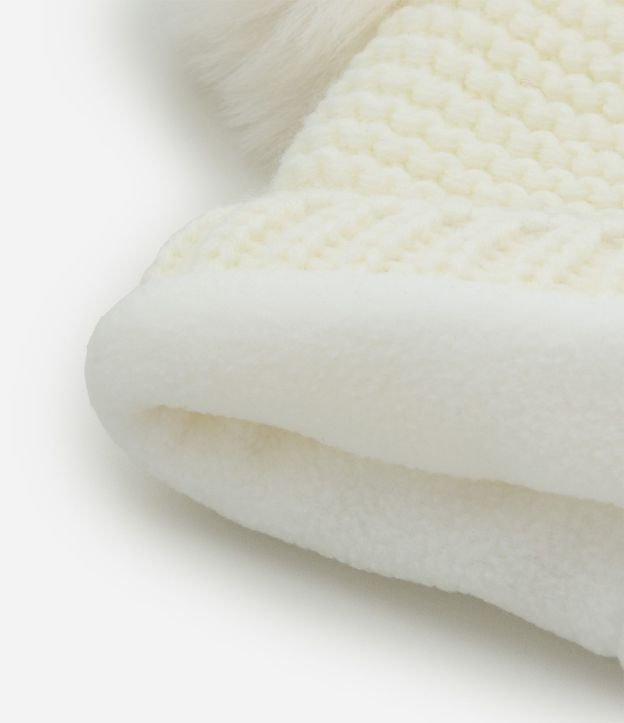Gorro Infantil en Punto con Bordado de Animalito – Talle 0 a 12 Meses 4