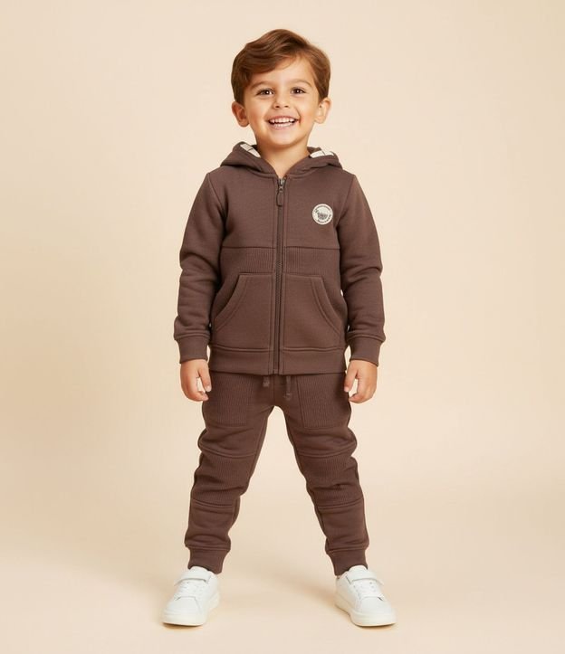 Campera Infantil con Capucha y Bolsillos - Talle 1 a 6 años