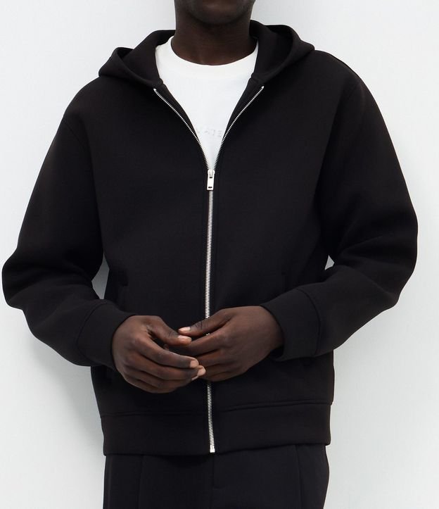 Saco Bomber Tech con Capucha