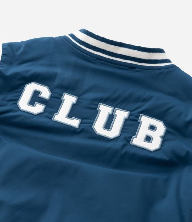 Campera Infantil Bomber con Patches College – Talle 1 a 5/6 años 5