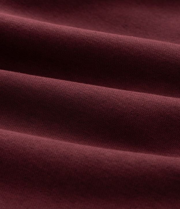 Pantalón de Algodón con Felpa y Painéis 7