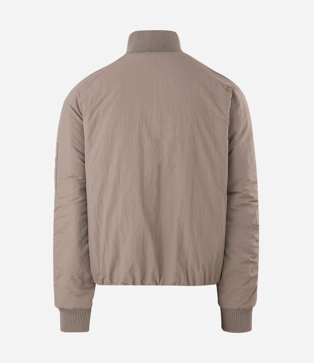 Campera Bomber en Poliamida con Bolsillos 6