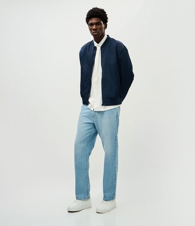 Campera Bomber Aberta con Cremallera 2