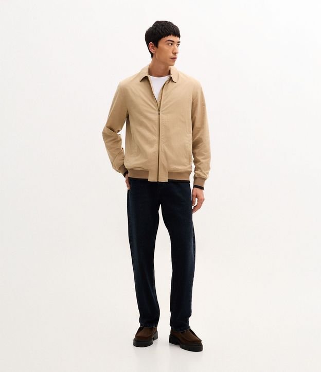 Campera Bomber en Sarga 2