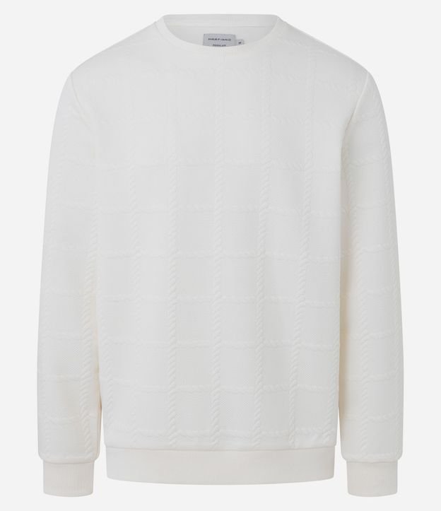 Saco Regular con Elastano Texturizado en Efecto Cordas 1