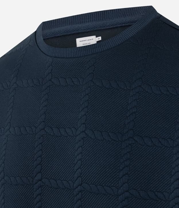 Saco Regular con Elastano Texturizado en Efecto Cordas 2