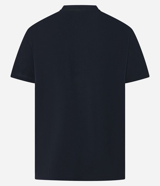Remera Comfort en Media Malla con Estampa Photoprint Playa 5