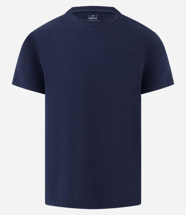 Remera Muscle en Media Malla con Manga Corta 5