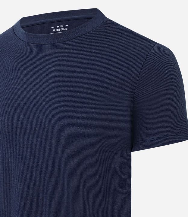 Remera Muscle en Media Malla con Manga Corta 6