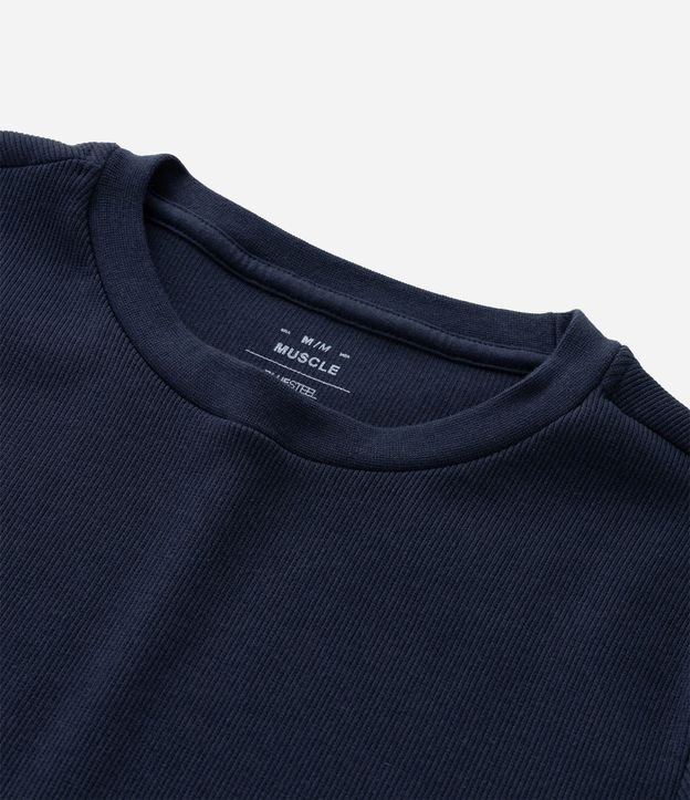 Remera Muscle en Media Malla con Manga Corta 8