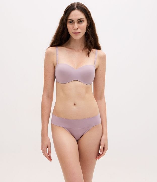 Kit 02 Bombachas Bikini en Microfibra con Cintura Ancha 4