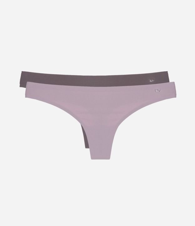 Kit 02 Bombachas Bikini hilo en Microfibra 1