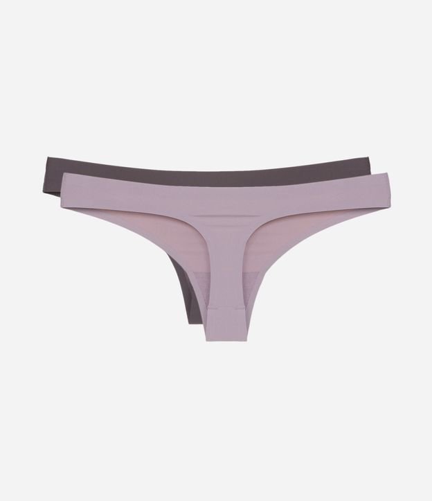 Kit 02 Bombachas Bikini hilo en Microfibra 2