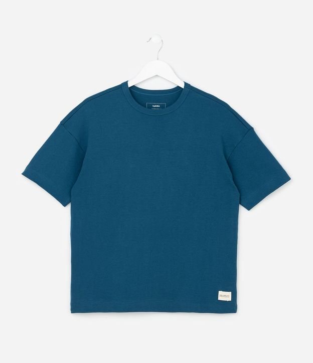 Remera Oversized Infantil en Suedine - Talle 5 a 14 años 2