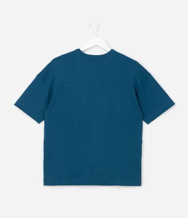 Remera Oversized Infantil en Suedine - Talle 5 a 14 años 3