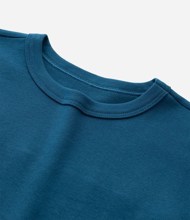 Remera Oversized Infantil en Suedine - Talle 5 a 14 años 7