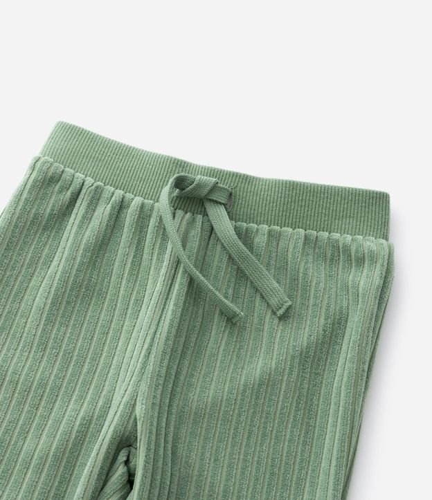 Conjunto Infantil Canelado con Saco y Pantalón Jogger – Talle 0 a 24 Meses 8