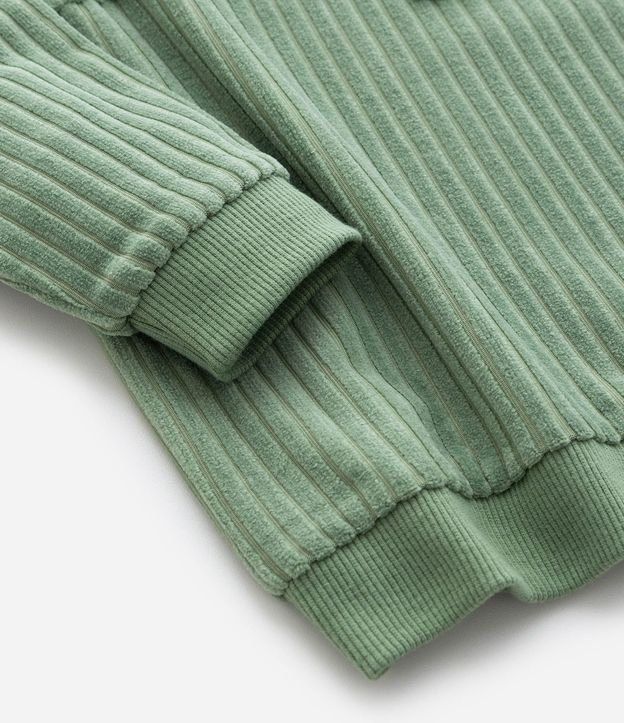 Conjunto Infantil Canelado con Saco y Pantalón Jogger – Talle 0 a 24 Meses 10