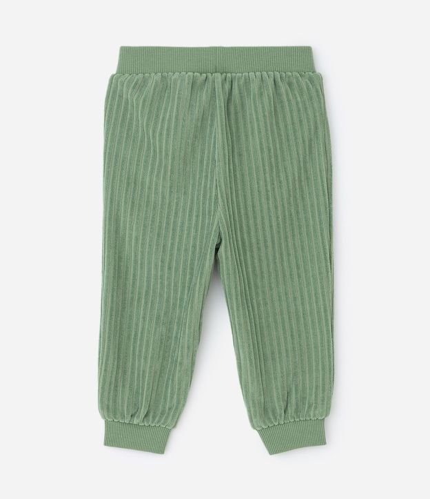 Conjunto Infantil Canelado con Saco y Pantalón Jogger – Talle 0 a 24 Meses 5