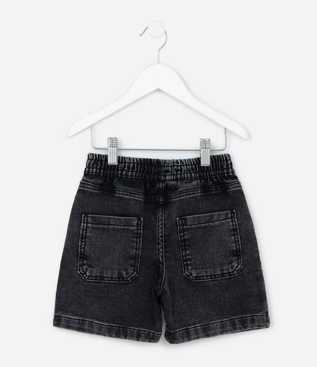 Bermuda Infantil en Jeans con Cintura Elástica - Talle 5 a 14 años 3