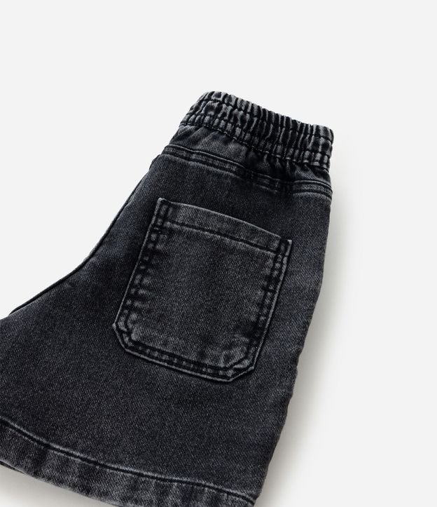 Bermuda Infantil en Jeans con Cintura Elástica - Talle 5 a 14 años 4