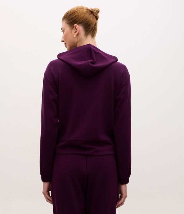 Campera Deportiva Regular en Modal con Capucha 6