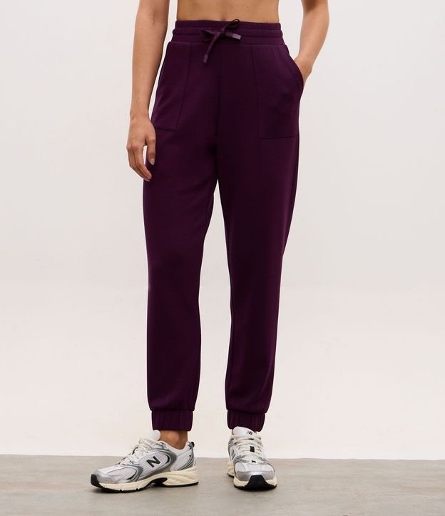 Pantalón Jogger Deportiva en Modal con Bolsillos 3
