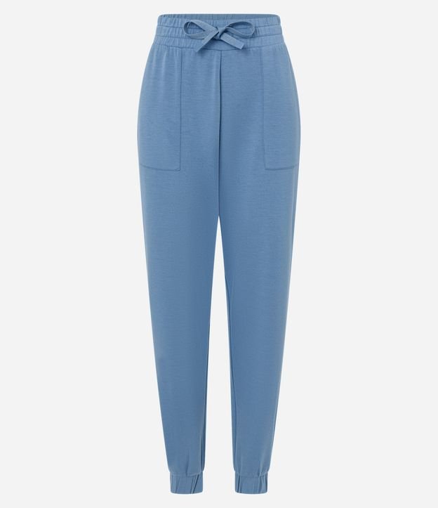 Pantalón Jogger Deportiva en Modal con Bolsillos 4