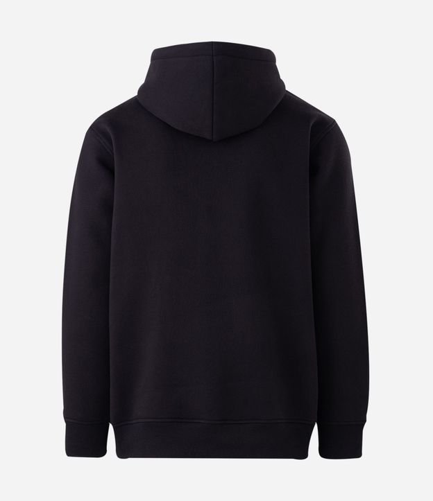 Buzo Comfort en Algodón con Capucha y Estampa Montaña 7