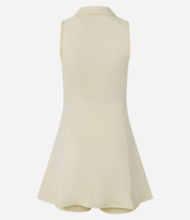 Vestido Evasê Deportivo en Microfibra con Short Interno 8