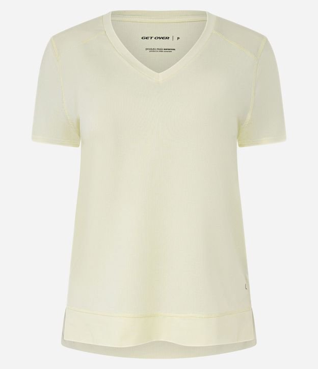 Remera Deportiva en Microfibra Agujerada con Ruedo Mullet 4