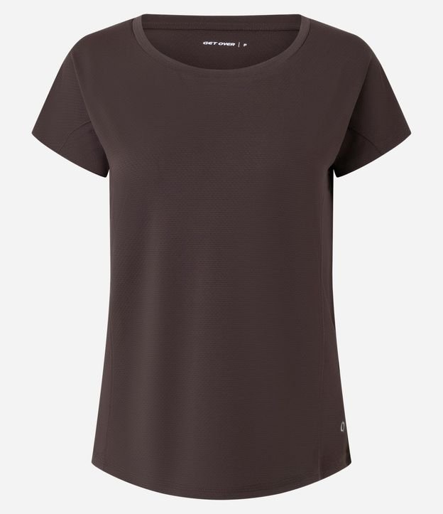Remera Deportiva en Microfibra Texturizada 5