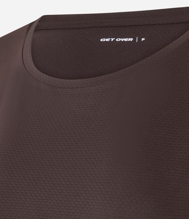 Remera Deportiva en Microfibra Texturizada 6