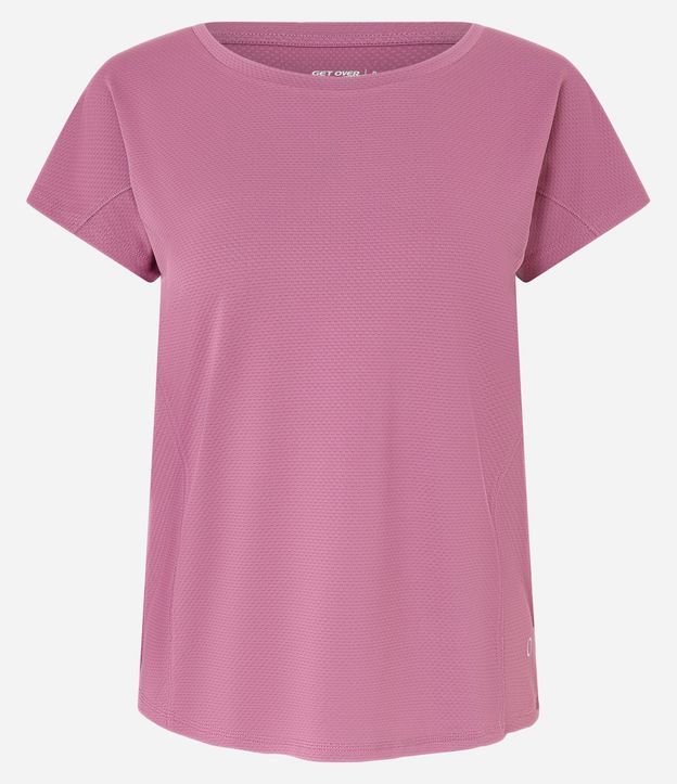 Remera Deportiva en Microfibra Texturizada 5