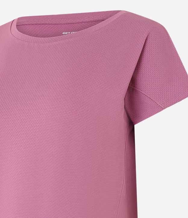 Remera Deportiva en Microfibra Texturizada 6