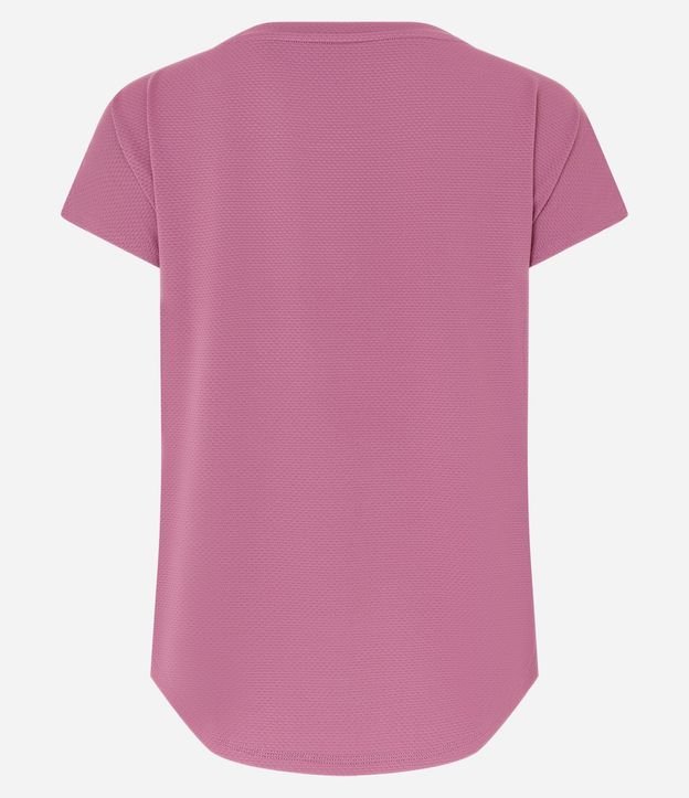 Remera Deportiva en Microfibra Texturizada 8