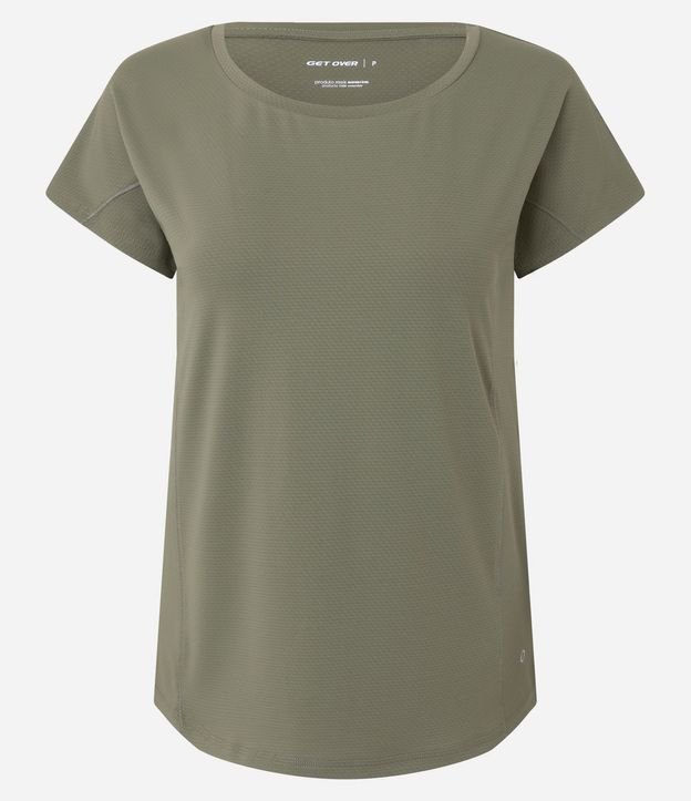 Remera Deportiva en Microfibra Texturizada 4