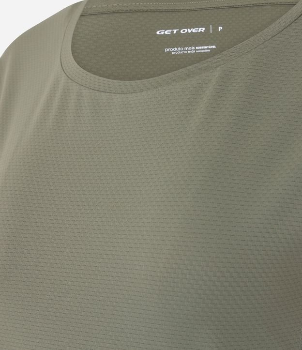 Remera Deportiva en Microfibra Texturizada 5