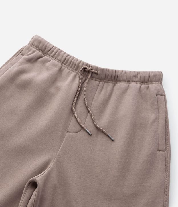 Pantalón Baggy en Algodón con Felpa con Ruedo Ajustable 9