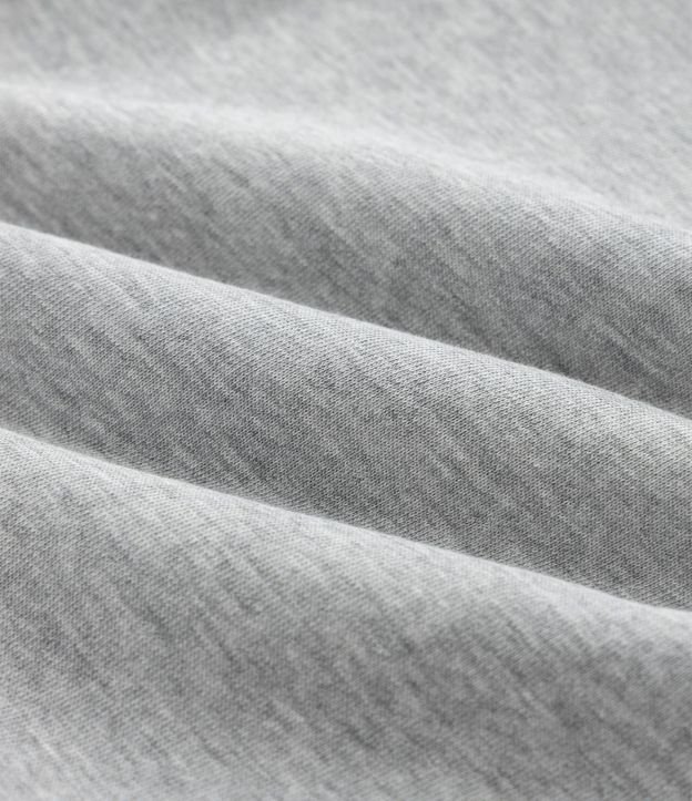Pantalón Baggy en Algodón con Felpa con Ruedo Ajustable 8