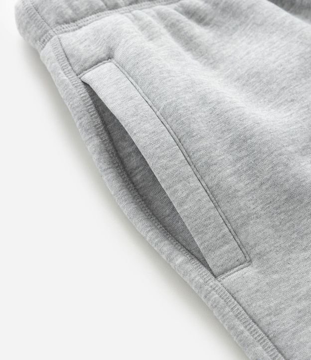 Pantalón Baggy en Algodón con Felpa con Ruedo Ajustable 10