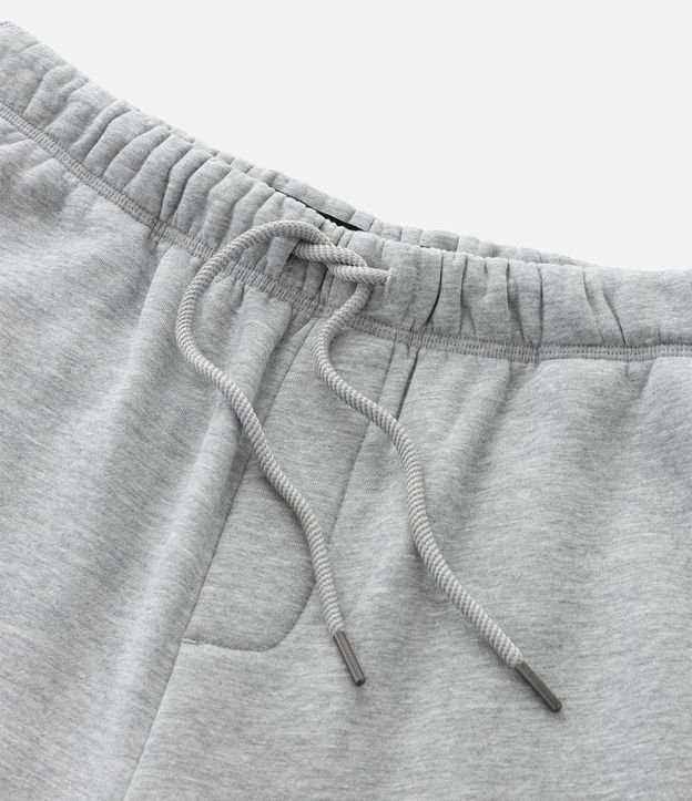 Pantalón Baggy en Algodón con Felpa con Ruedo Ajustable 12