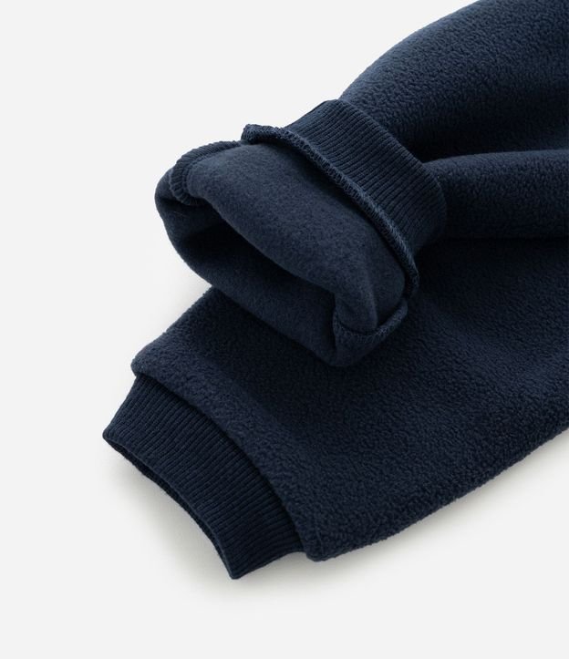 Pantalón Infantil en Polar Fleece con Puños – Talle RN a 12 Meses 5